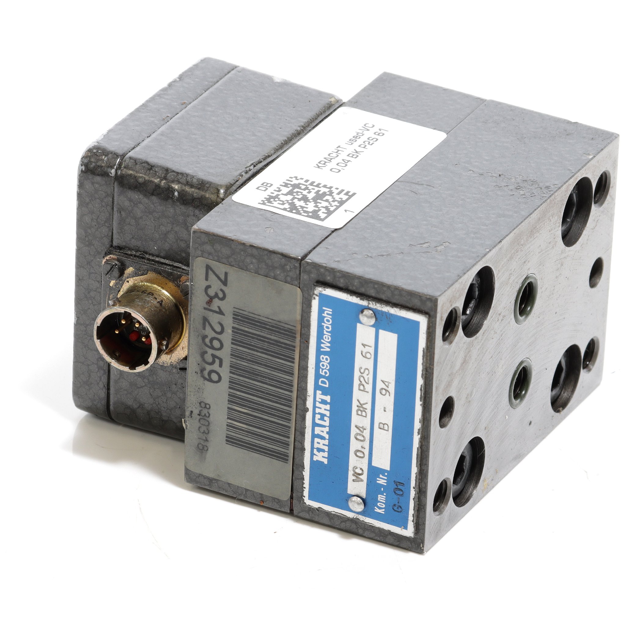 KRACHT Zahnrad-Durchflussmesser  Gebraucht